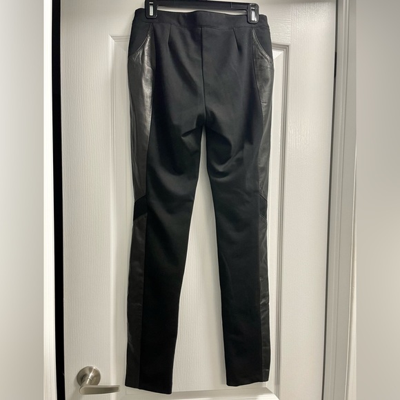 Danier | Leather-panelled Stretch Pant - Picture 2 of 13